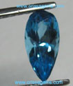 Fine Blue topaz faceted from orissa gems.com