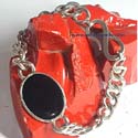 Original Black Agate Bracelet from orissagems.com