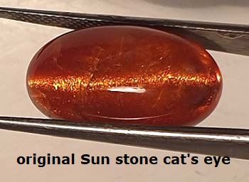 original sun stones cat's eye from orissa gems.com