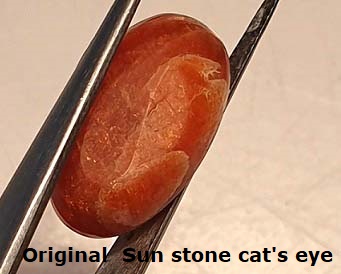 original sun stones cat's eye from orissa gems.com