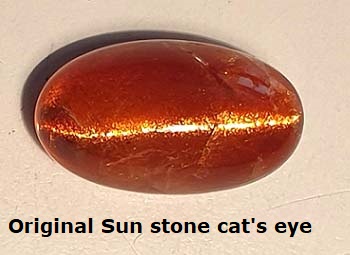original sun stones cat's eye from orissa gems.com