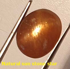 original sun stones star from orissa gems.com