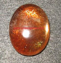 Natural Sun stone cabochon from orissa gems.com
