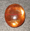 Natural Sun stone cabochon from orissa gems.com
