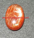 Natural Sun stone cabochon from orissa gems.com