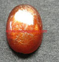 Natural Sun stone cabochon from orissa gems.com