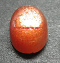 Natural Sun stone cabochon from orissa gems.com