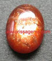 Natural Sun stone cabochon from orissa gems.com