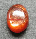 Natural Sun stone cabochon from orissa gems.com