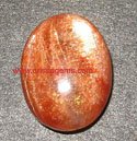 Natural Sun stone cabochon from orissa gems.com