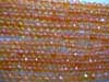 Faceted Beads carnelian 