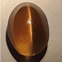 Original Sillimanite golden color cat's eye from orissa gems