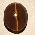 Original Sillimanite golden color cat's eye from orissa gems