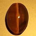 Original Sillimanite golden color cat's eye from orissa gems