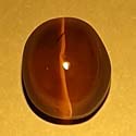 Original Sillimanite golden color cat's eye from orissa gems
