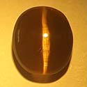 Original Sillimanite golden color cat's eye from orissa gems