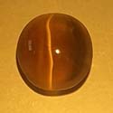 Original Sillimanite golden color cat's eye from orissa gems