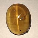 Original Sillimanite golden color cat's eye from orissa gems