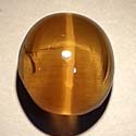 Original Sillimanite golden color cat's eye from orissa gems