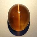 Original Sillimanite golden color cat's eye from orissa gems