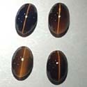 Sillimanite cat's eye calibrated gems from orissa gems