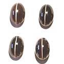 Sillimanite cat's eye calibrated gems from orissa gems
