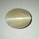 Sillimanite open white color cat's eye from orissa gems