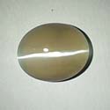 Sillimanite open white color cat's eye from orissa gems