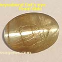 Natural Chrysoberyl cat's eye gems from orissa gems