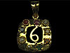 Navratna silver Pendant no.6,from orissa gems