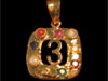 Navratna panchdhatu Pendant no.3,from orissa gems