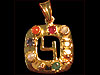 Navratna panchdhatu Pendant no.4,from orissa gems